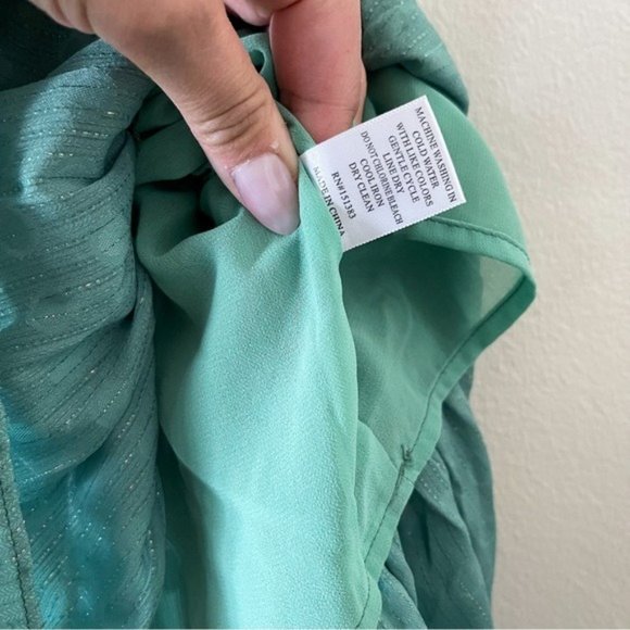 Current Air Ruffle Tie Neck Dress - Picture 8 of 8